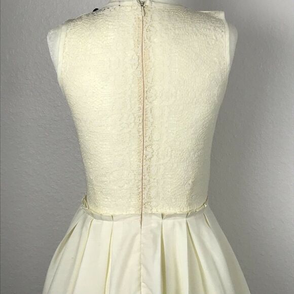 Moon Collection Lace Tulle Fit Flare Mini Dress - Picture 9 of 11